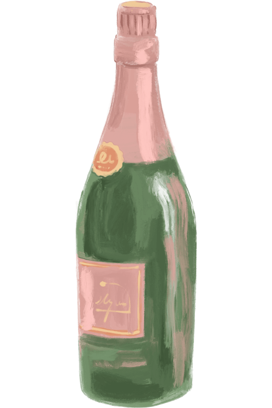 Champagner-Flasche